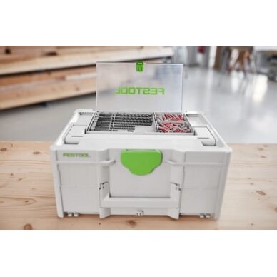 Grąžtų rinkinys kasetėje Festool BKS SYS3 D5-12 SDS (577398) 2