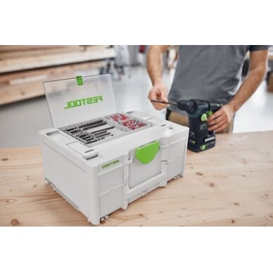 Grąžtų rinkinys kasetėje Festool BKS SYS3 D5-12 SDS (577398) 3