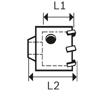 Gręžimo karūna Bosch  68,0x50 mm, 1 vnt. SDS-plus 2