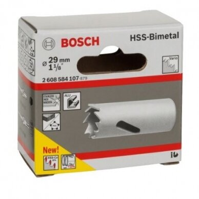 Gręžimo karūna Bosch HSS-Bimet, 29mm, 2608584107 1