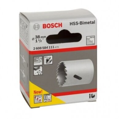 Gręžimo karūna Bosch HSS-Bimet, 38mm, 2608584111 1