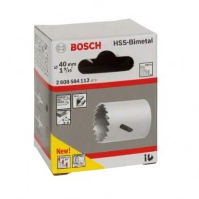 Gręžimo karūna Bosch HSS-Bimet, 40mm, 2608584112 1