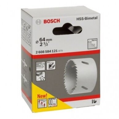 Gręžimo karūna Bosch HSS-Bimet, 64mm, 2608584121 1