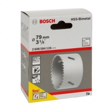 Gręžimo karūna Bosch HSS-Bimet, 79mm, 2608584126 1