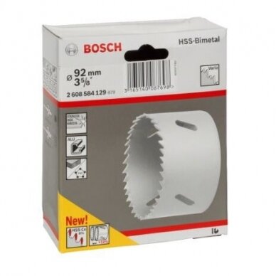 Gręžimo karūna Bosch HSS-Bimet, 92mm, 2608584129 1