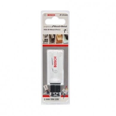 Gręžimo karūna Bosch Progressor for Wood and Metal, 14mm, 2608594195 1