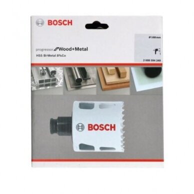 Gręžimo karūna Bosch Progressor for Wood and Metal, 168mm, 2608594249 1