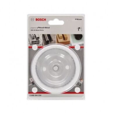 Gręžimo karūna Bosch Progressor for Wood and Metal, 86mm, 2608594234 1