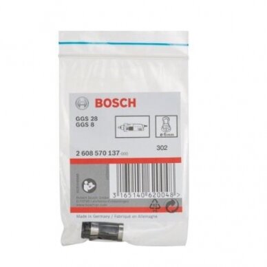 Griebtuvas Bosch, 6mm, GGS 28, 2608570137 1