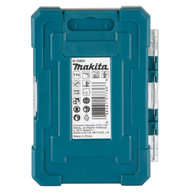 HSS-TiN metalo grąžų rinkinys iš 13 vnt. Makita D-72855 1