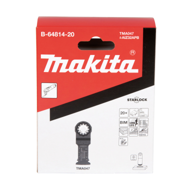 Įgilinamieji pjovimo diskai Makita B-64814-20, 32mm 2