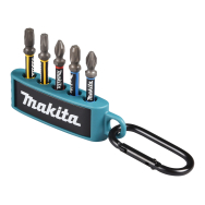 Torsion sukimo antgalių komplektas Makita E-13568 Impact Premier, 5 vnt.