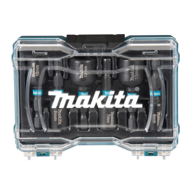 IMPACT BLACK  komplektas 6vnt.  1/4"(6, 7, 8, 9, 10, 12 ja 13 mm) Makita E-15768