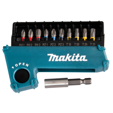 Sukimo antgalių komplektas Makita E-03567, Impact Premier 11 vnt.