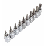 Įpresuotų antgalių komplektas 3/8" TORX (10-55) 10vnt.