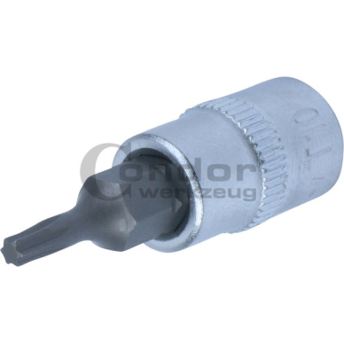 Įpresuotas 1/4 antgalis T10 TORX