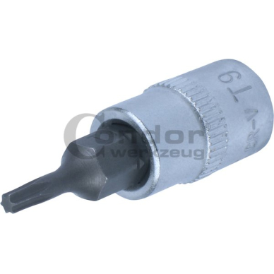 Įpresuotas 1/4 antgalis T9 TORX