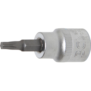 Įpresuotas  T25 TORX antgalis 3/8" terkšlei