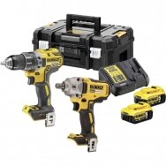 Įrankių rinkinys DeWalt DCK2077P2T-QW (DCD791 + DCF894), 18 V, 2x5.0 Ah