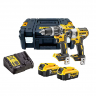 Įrankių rinkinys DeWalt DCK266P2-QW (DCD796 + DCF887), 18 V, 2x5,0 Ah