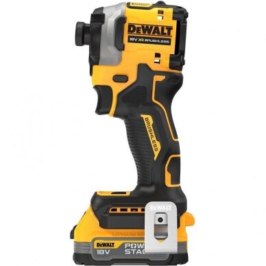 Įrankių komplektas DeWalt DCK2051E2T-QW (DCD800+DCF850), 18V. 2X1.7Ah TSTAK 3