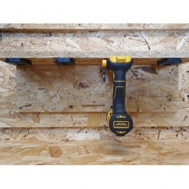 Įrankių laikikliai StealthMounts TM-DW18-BLK-4, skirti "Dewalt" 18V/20V "Flexvolt", 4 vnt. 1