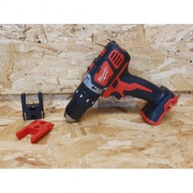 Įrankių laikikliai StealthMounts TM-MW18-RED-4, skirti "Milwaukee M18" 18V, 4 vnt. (raudoni) 1