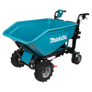 Karutis Makita DCU602Z su elektro-hidrauline išvertimo funkcijas, 2X18V Li-ion, BL-motor, 3-speed, max apkrova 300kg, 147 kg. Be akumuliatorių ir kroviklio!