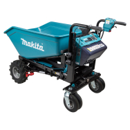 Karutis Makita DCU602Z su elektro-hidrauline išvertimo funkcijas, 2X18V Li-ion, BL-motor, 3-speed, max apkrova 300kg, 147 kg. Be akumuliatorių ir kroviklio!