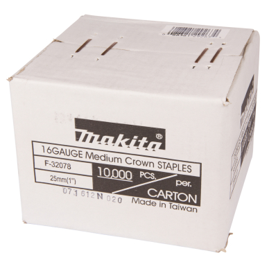 Kabės Makita F-32078, 11x25mm, 10.000 vnt. 2