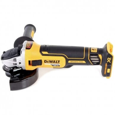 Kampinis šlifuoklis Dewalt DCG405N; 18 V (be akumuliatoriaus ir pakrovėjo) 3