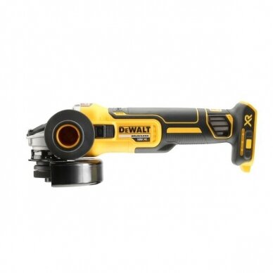 Kampinis šlifuoklis Dewalt DCG405N; 18 V (be akumuliatoriaus ir pakrovėjo) 5