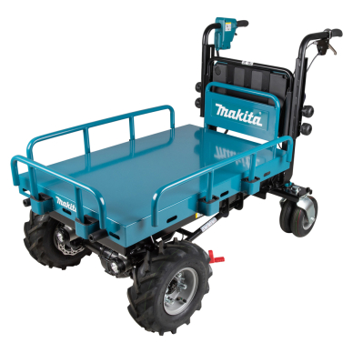 Karutis Makita DCU601Z, su elektro-hindrauline pakelimo funkcija, BL-motor, 3-greičiai, max apkrova 300kg, 145kg, 2x18V (be akum. ir krov.)