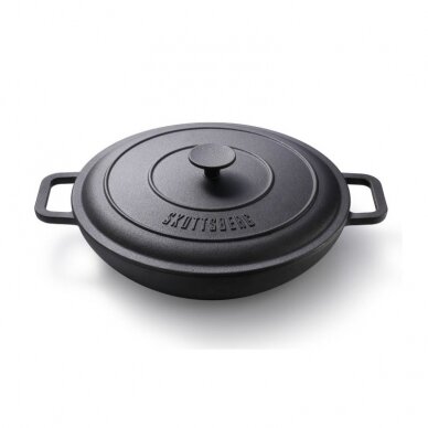 Ketaus puodas su dangčiu Skottsberg skillet 3l