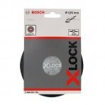 Kietas diskinis pagrindas Bosch X-LOCK, 125mm, 2608601716