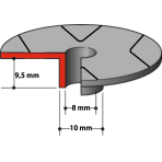 Kopijavimo žiedas Makita 343577-5, 10mm, 3707, 3708