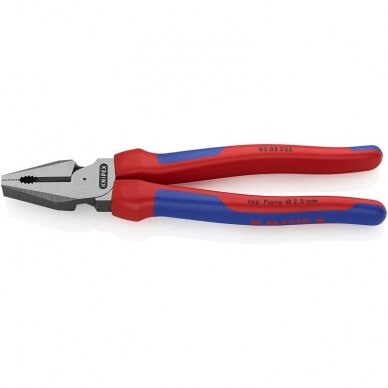 Kombinuotos didelės svertinės jėgos replės KNIPEX 0202225