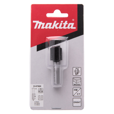 Kotinė freza Makita D-67860, 2,18,0x19,0 mm/ 50,8mm, 8mm 2