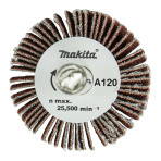 Lapelinis šlifavimo antgalis Makita D-75328, Ø30 x 10 mm, A120