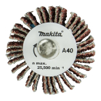 Lapelinis šlifavimo antgalis Makita D-75297, Ø30 x 10 mm, A40