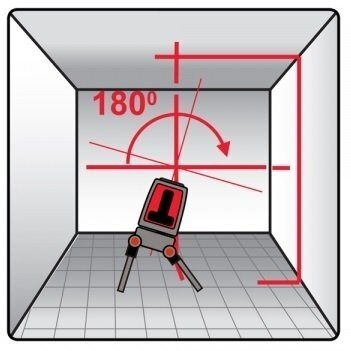 Lazerinis nivelyras Kapro ProLaser Vector 873S; su stovu 2