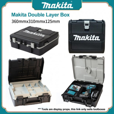 Lagaminas Makita 821779-8, juodas