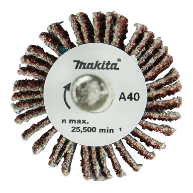 Lapelinis šlifavimo antgalis Makita D-75297, Ø30 x 10 mm, A40 1