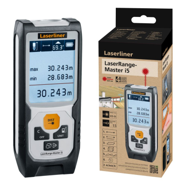 Lazerinis atstumo matuoklis Laserliner LaserRange-Master i5, 080.835E, 0,05 - 50 m