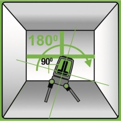 Lazerinis nivelyras Kapro ProLaser plus 872G; žalias 2