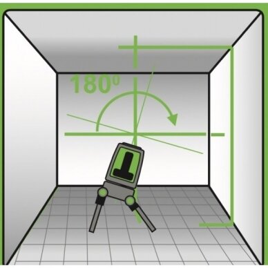Lazerinis nivelyras Kapro ProLaser plus 873G; žalias 3