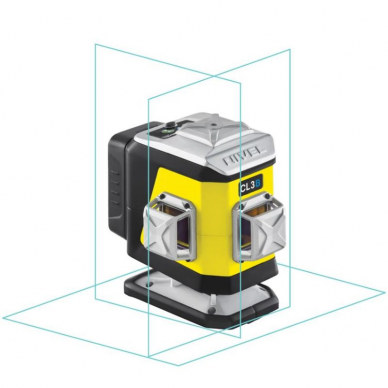Lazerinis nivelyras Nivel System CL3B komplektas su SJJ-M1 EX+CLS-4 2