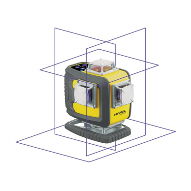 Lazerinis nivelyras Nivel System CL4D-P, 30 m (70 m su jutikliu) 1