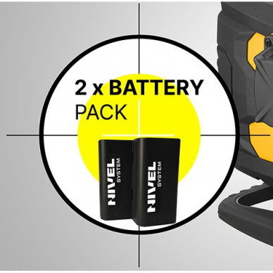 Lazerinis nivelyras Nivel System CL4D-G, 30 m (70 m su jutikliu) 4