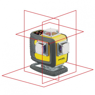 Lazerinis nivelyras Nivel System CL4D-R, 30 m (70 m su jutikliu) 1